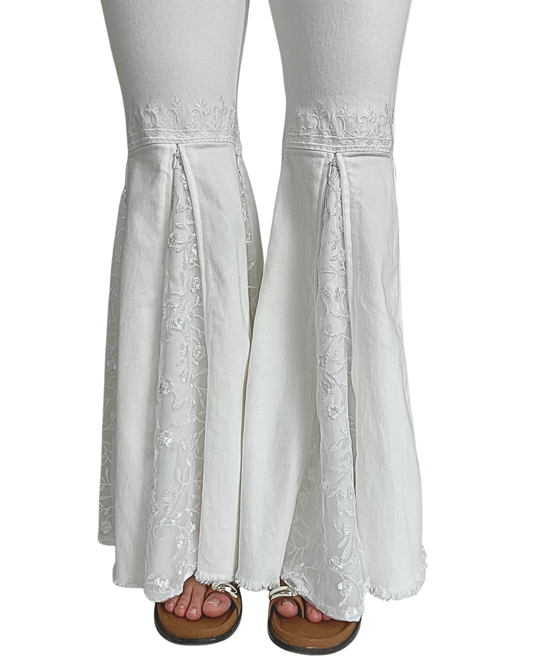 Front panel view of everafter jeans