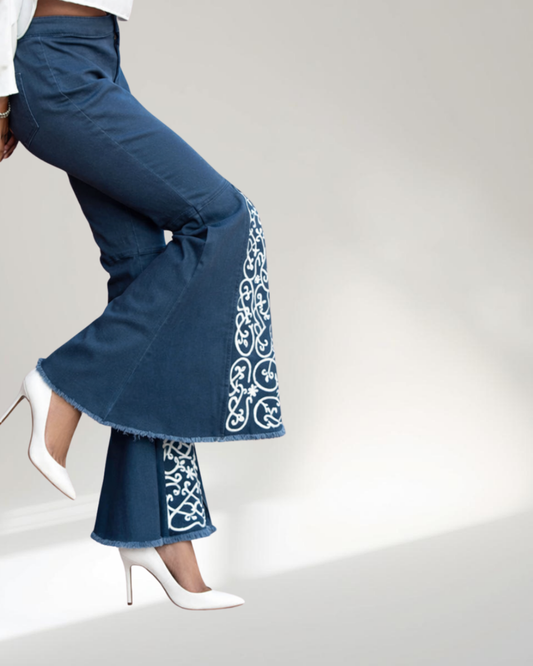 Shiftflare navy side view